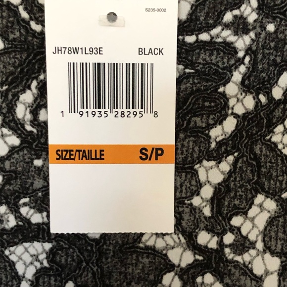 MICHAEL KORS NWT l/s lace pattern dress. Size Sm. - Picture 4 of 10